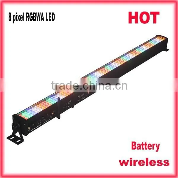 WLED 1-17 HOT 240 Pcs 10mm Rgbwa Leds Wireless Dmx Stage Rgb Led Color Bar Wash Light