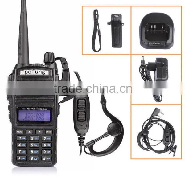 5W UHF/VHF Baofeng Dual Band Radio UV-82 Handheld Two Way Radio Walkie Talkie FM Radio Interphone photo-3