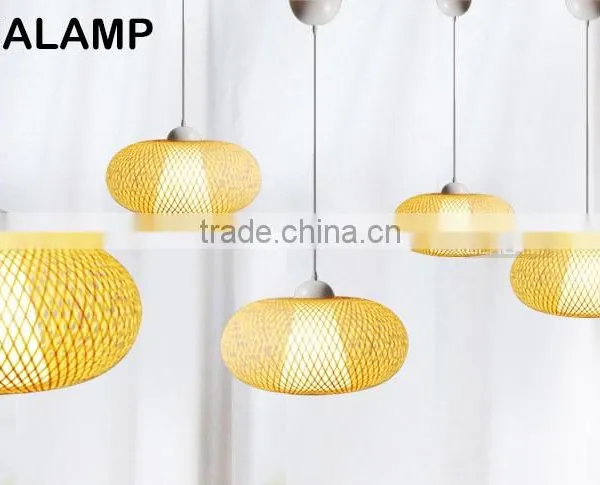 Natural Bamboo Handicraft Pendant Light Traditional Handicraft Techniques photo-4