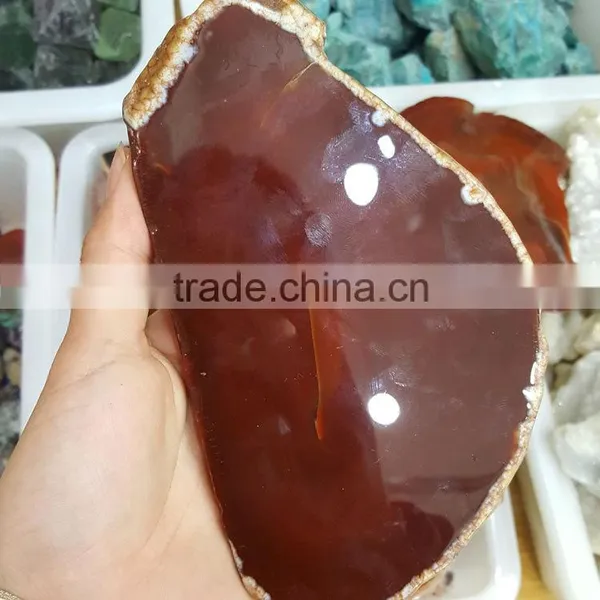 100% Natural Red Agate Slices for Wholesale photo-5