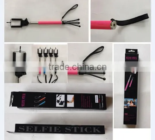 Wholesale Stainless Steel Extendable 360 Degree For Outdoor Activities Selfie Stick photo-4