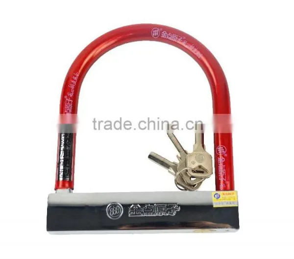 New Arrivel High Quality Wholesale Price Durable Anti-theft Bicycle u Lock 392 393 Bicycle Parts photo-3