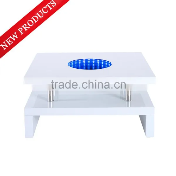 80*80 MDF Popular Coffee Table/ LED Coffee Table