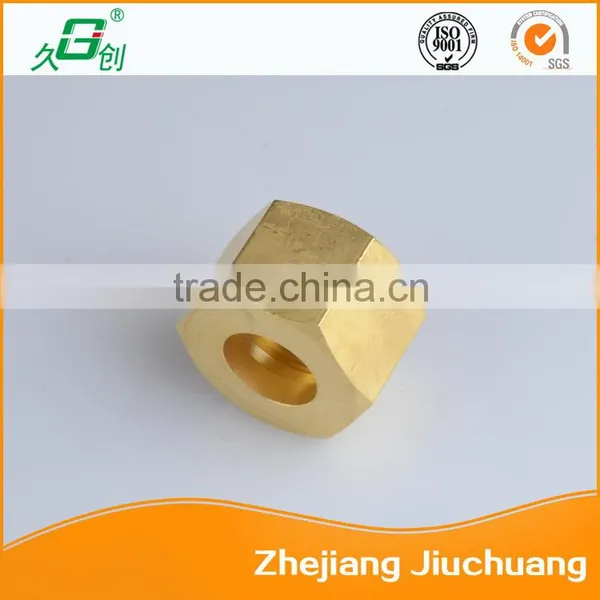 Custom Precision Brass Hex Nut For Welding Cutting Accessories
