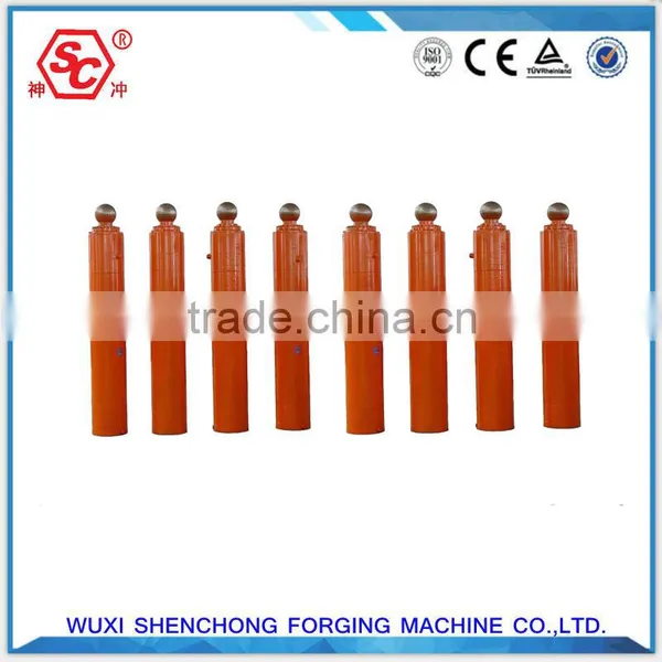 Double acting hydraulic cylinder