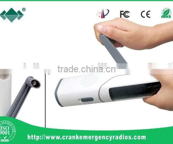 Solar Dynamo Lamp & Emergency Solar Charger & Solar FM Radio photo-3