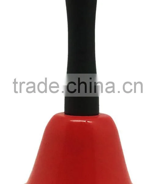 Metal Hand Bell With Wooden Handle in Custom Color With Logo as Gift photo-4