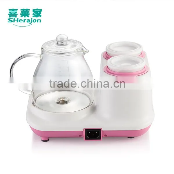 OEM Factory Price Baby Feeding PP Plastic Slow Cooker Ceremic Jar Include photo-3