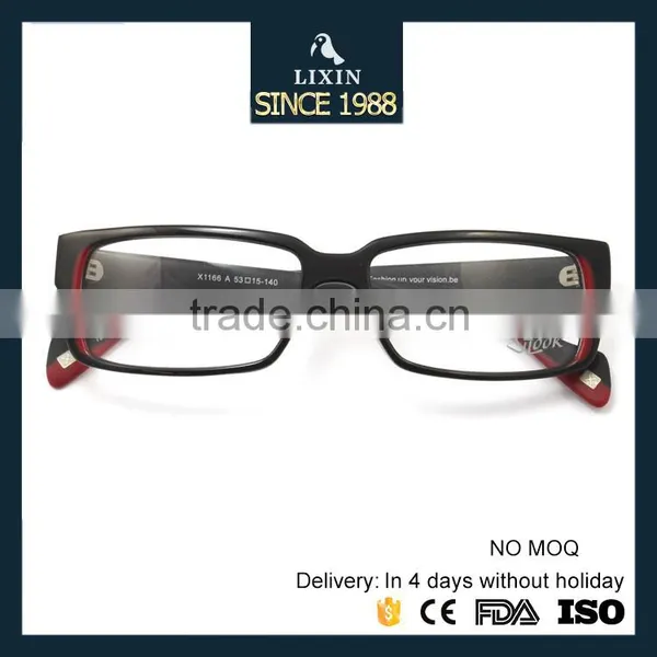 New Street Style Classic Full Frames Eyeweay Glasses Acetate Optical Frames X1166 photo-5