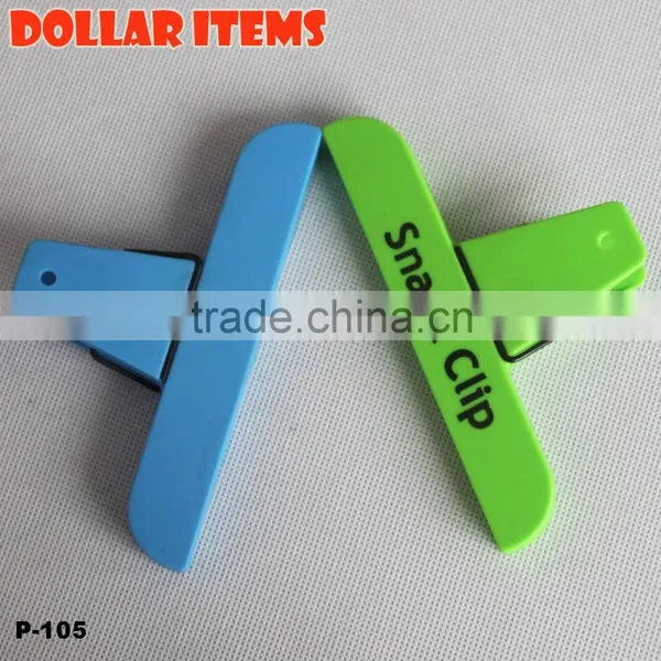 Set Of Two Snack Bag Sealing Clips With Printing photo-5