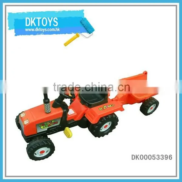 Plastic Kids Ride on Tractor With Pedals