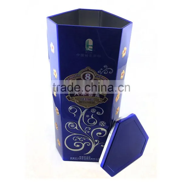 Dongguan Professional Oem Hexagon Tin Cans, Special Tin Box photo-5