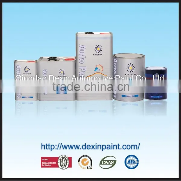 China Auto Paint Colors