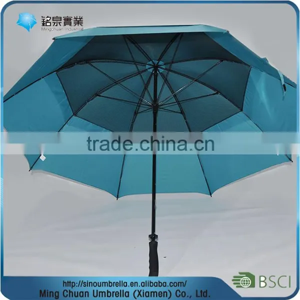 30"x 8 Ribs Fiberglass Automatic Brand Promotional Umbrella photo-2