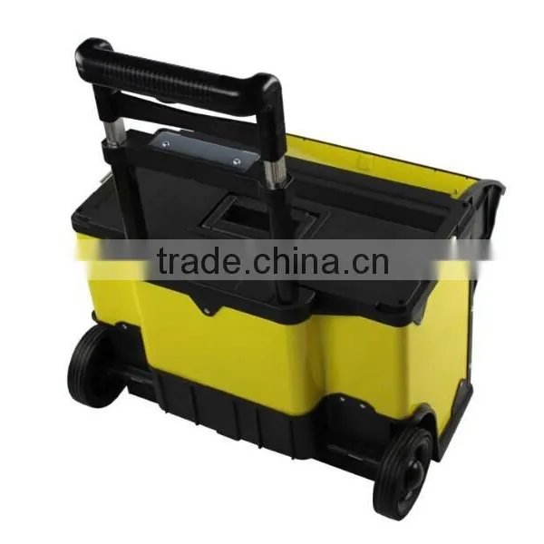 Trolley Plastic Tool Box Carrying Case photo-3