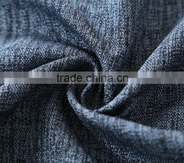 Linen Plain Dyed Fabric Curtain Panel photo-2