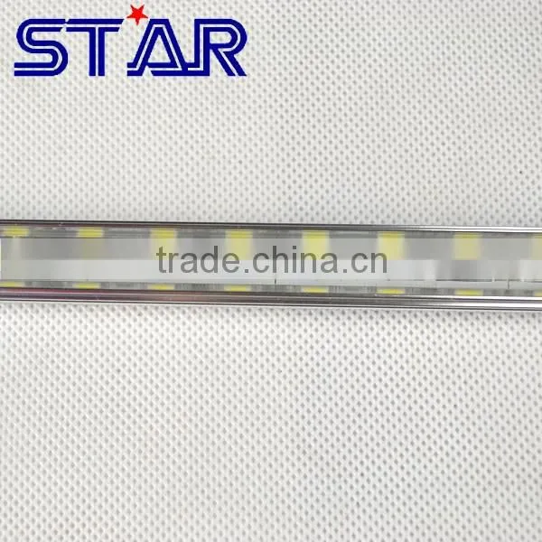 12v/24v Aluminum Profile LED Rigid Bar 5050 72led/m 16watt IP68 Waterproof for Under Cabinet Display Illumination photo-5
