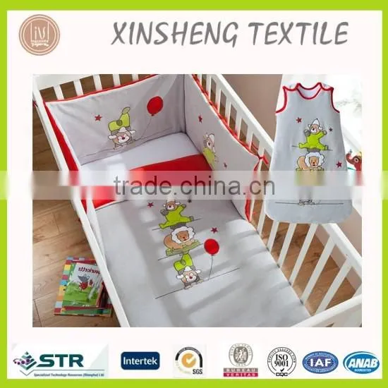 Cheap Embroidery Baby Crib Bedding Sets