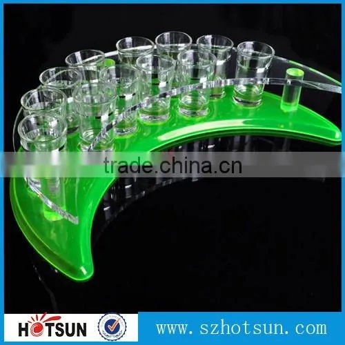 Modern Design Various Styles Acrylic Wine Glass/ Acrylic Wine Display Rack photo-4