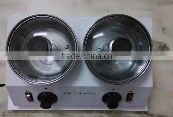 Stainless Steel Electric 2 Pot Commercial Chocolate Melting Pot , Machine for Choolate Melting photo-3