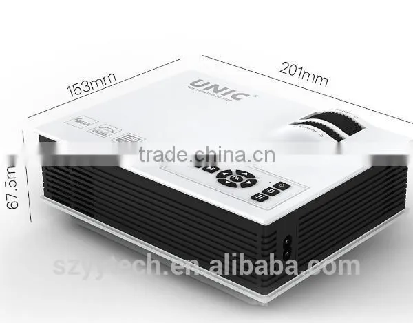 2016 Newest 800*480 1080p Support UC40 Portable Projector Entertainmet Projector,led Beamer UC40 photo-4
