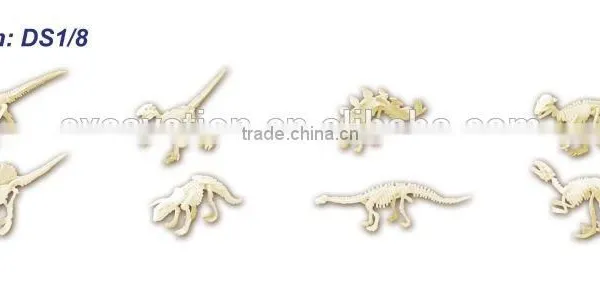 Dig and Discover Dinosaur Skeleton Kit, 8 Assorted photo-3