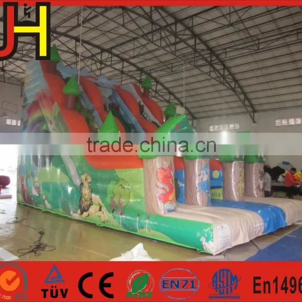 Animal World Inflatable Amusement, Dry Inflatable Slide photo-3