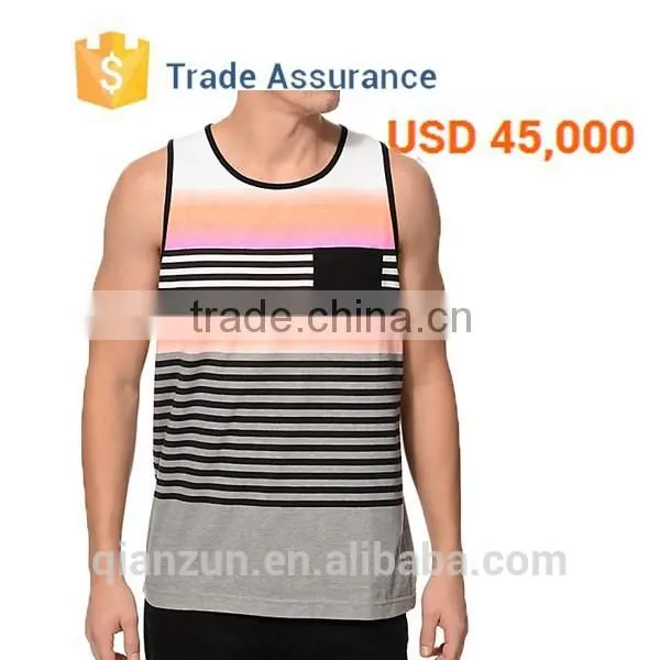 High Quality Blank Mens Tank Top Cheaper Price photo-3