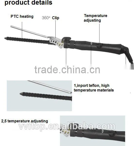New2016 Hair Curlers Specially Designed for Men Styling Men's Curling Irons photo-5