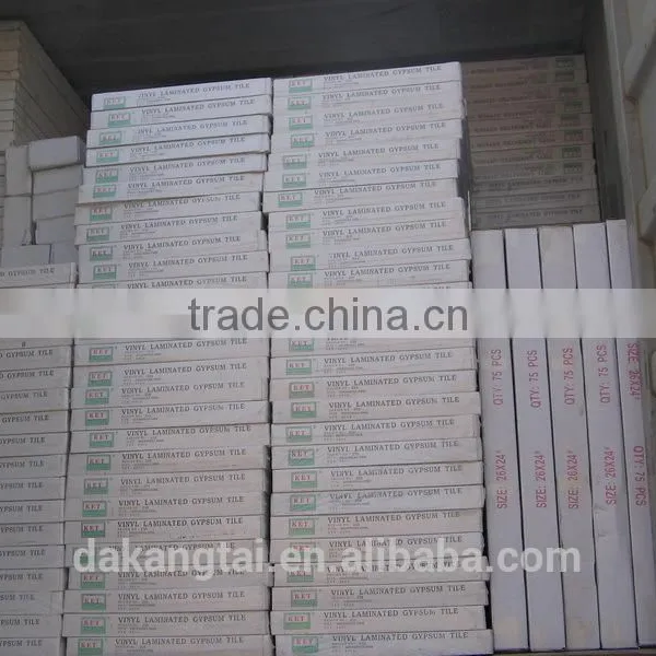 Pvc Laminated Gypsum Ceiling Tiles Shandong photo-2