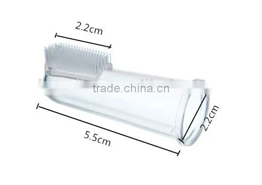 Dog Finger Toothbrush / Dog Cat Pet Silicone Toothbrushes photo-3
