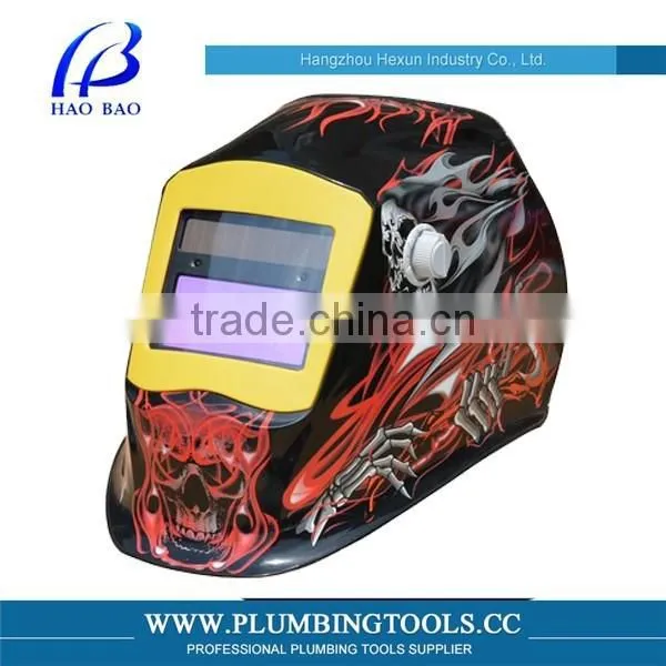 2014 Hot Sale HX-TN10 Electronic Welding Helmet CE ANSI Solar Weld Helmet photo-2