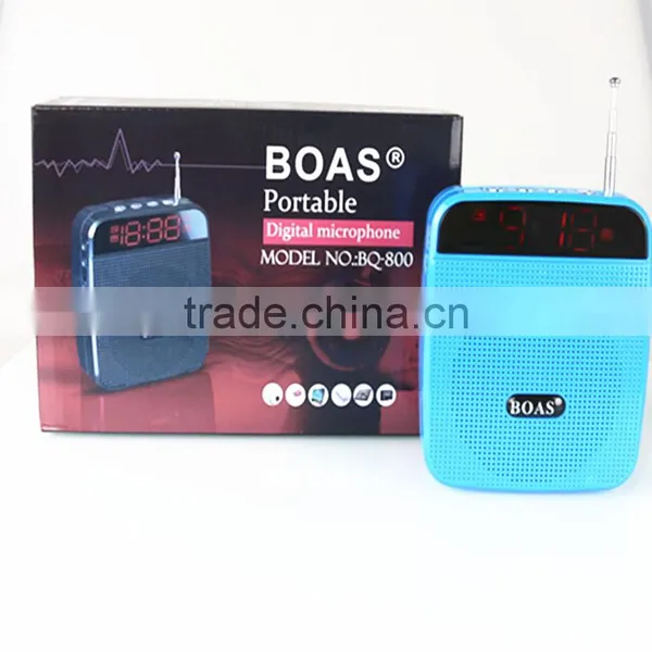 2015 New Arrive High Power Teaching Speaker Voice Amplifier Loudspeaker With FM MP3 Player Wonderful Tool For Tour Guide Sales photo-6