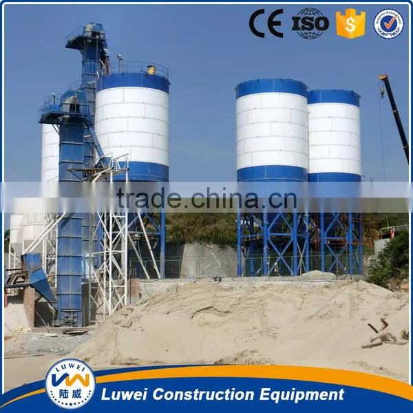 800T Concrete Batching Plant With Bulk Storage Silo for Cement photo-2
