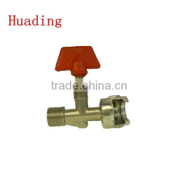 1/4" 3/8" 1/2" Npt Bspt Thread Mini Ball Valve With Brass Material photo-6