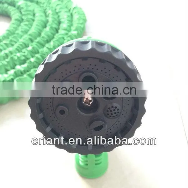 2014 Top Quality Fabric Flat Garden Flexible Water Hose With Hand Sprayer photo-5