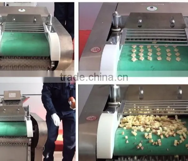 Automatic Commercial Industrial High Efficiency Vegetable Cutting Machine photo-4