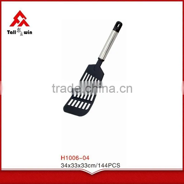 Green Nylon Kitchen Utensils Fish Turner photo-3