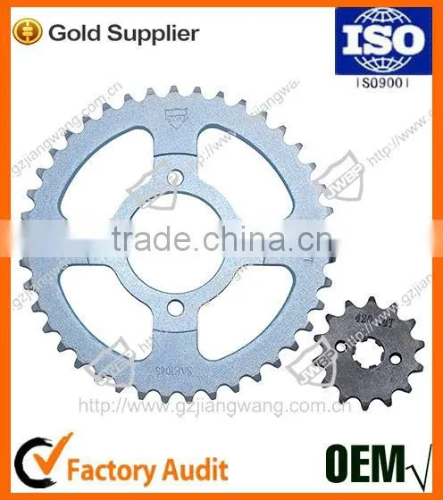 Best Quality CG125 Motorcycle Chain and Sprocket Kit photo-4