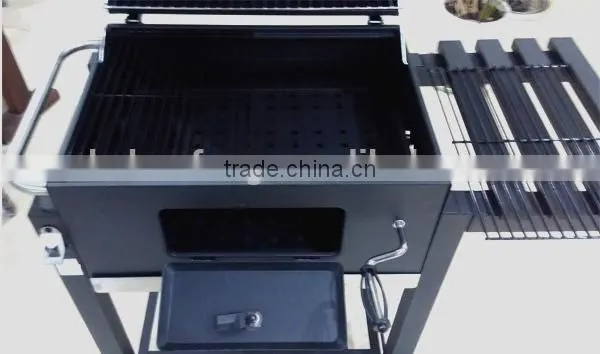 Box Shape Bbq Grill Smoker Trolley photo-4