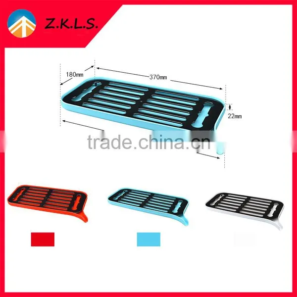 Kitchen Usage Bilayer Plastic Dish Rack For Dish Drying photo-4