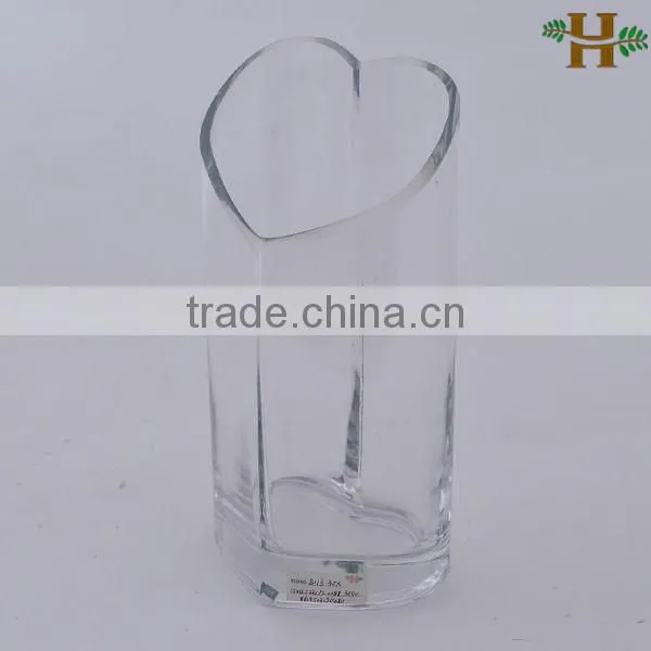 Wholesale Hand Blown Decorative Glass Vases With Heart Shape photo-4