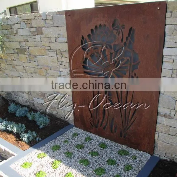 FO-9S05 Outdoor Large Corten Steel Love Sculpture for Sale photo-3