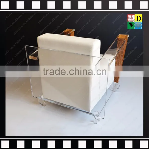 Modern Furniture Living Room Armchair Acrylic Legs Single Sofa Chair photo-2