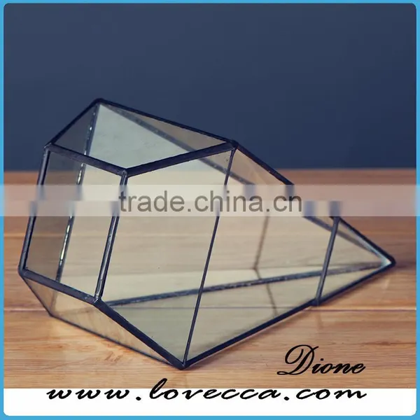 Transparent Glass Plant Terrarium Hanging Geometric Glass Terrarium, Glass Globe Hanging Terrarium photo-3