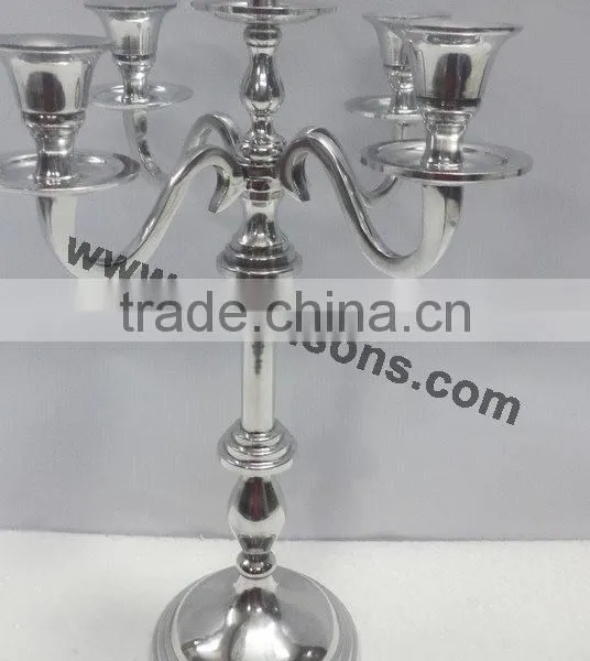 Wedding Candelabra in Silver Finish photo-6