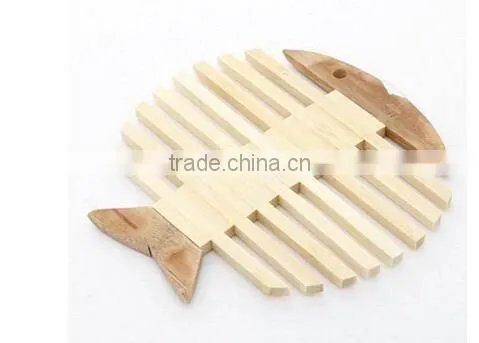 Fashionable Bamboo Bowl Mat photo-2