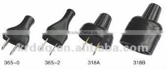 2 Flat Pin Electric Connectors Power Motorcycle Spark Plug, photo-2