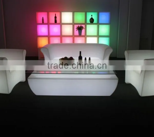 LED Show White Plastic Flower Pot, Led Wine Rack Shelf photo-2