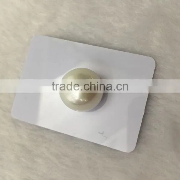 Wholesale Natural 15-16 White South Sea Loose Pearl Beads photo-2